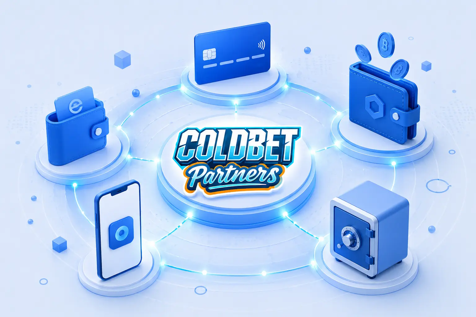 ColdBet Partners flexible payment methods: cards, e-wallets, and crypto